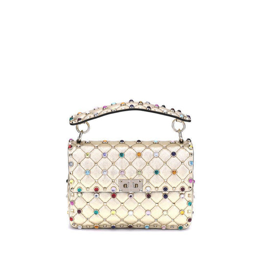 Valentino Garavani Medium Rockstud Spike Shoulder Bag VA7W2B0122NFDDXABB
