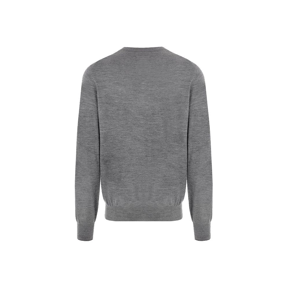 Brunello Cucinelli Gray Cashmere Men Sweater