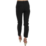 Dolce & Gabbana Polka Dot Slim Capri Trousers Tapered Pants PAN70012-38