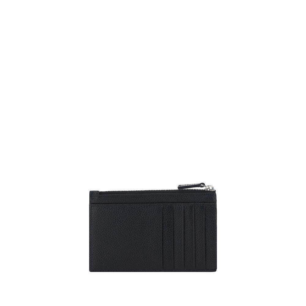 Front view with bag zipped and handles upright.