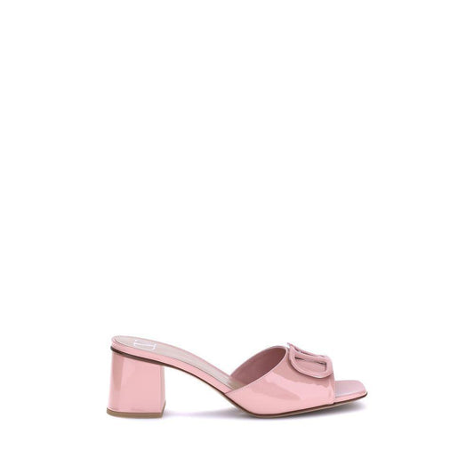 Valentino Garavani Vlogo slide Sandals VA-7W2S0HA6TMKBKA-EU37/US7