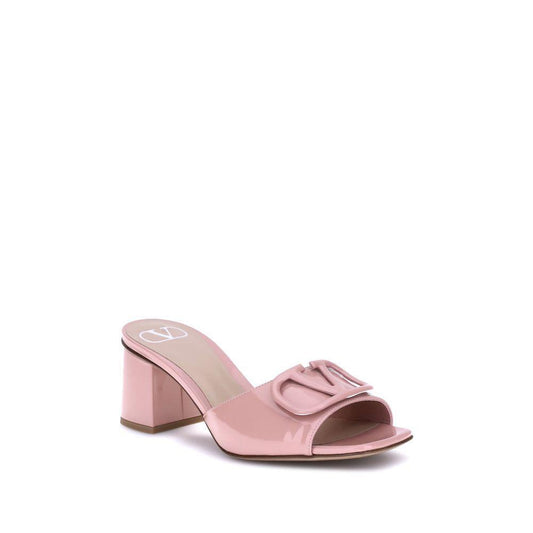 Valentino Garavani Vlogo slide Sandals VA-7W2S0HA6TMKBKA-EU37/US7