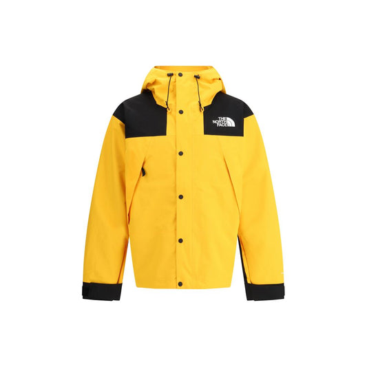 The North Face Yellow Polyamide Shell Jacket