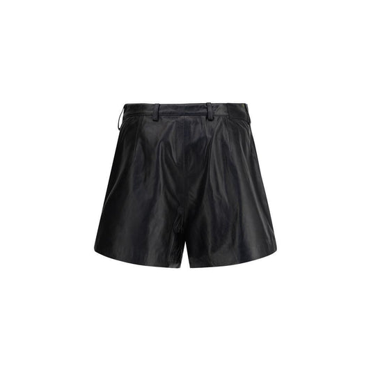 R13 Leather Shorts