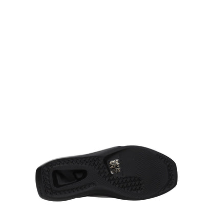 Alyx Black Leather Slippers