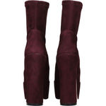 Stuart Weitzman Purple Leather Ankle Boots ST-8547244835081-EU37/US7