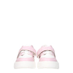 Ganni Pink Leather Low Tops GA-8547287859465-EU39/US9