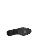 Max Mara Beige Fabric Slip-On Loafers