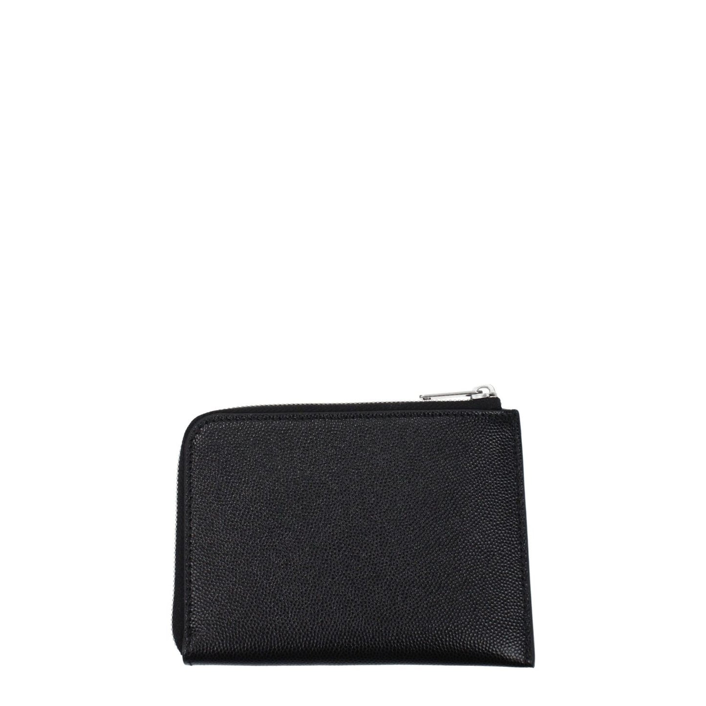 Palm Angels Black Leather Cardholder
