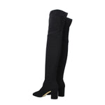 Valentino Garavani Black Fabric Over The Knee