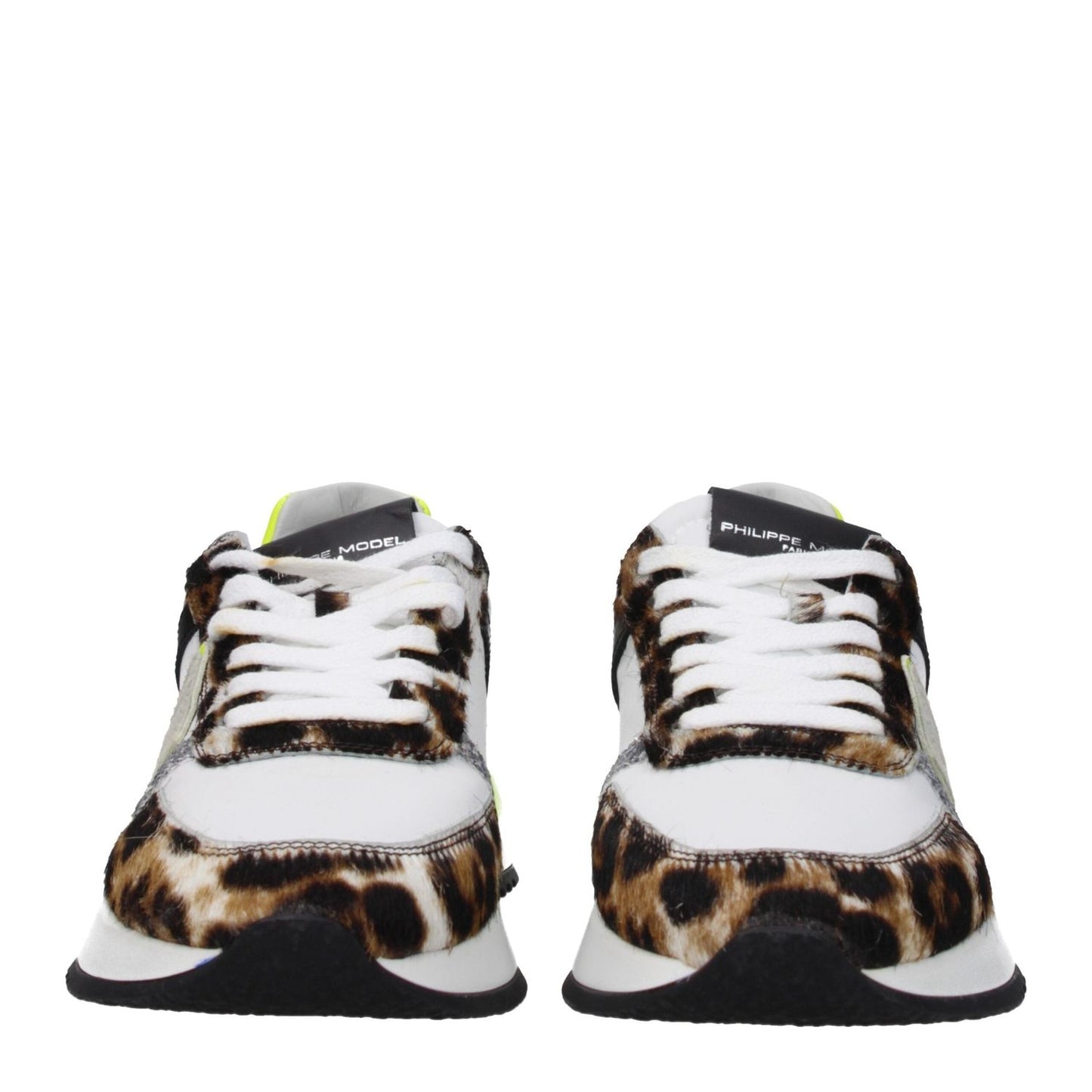 Philippe Model White Fabric Athletic Sneakers PH-8565904998665-EU36/US6