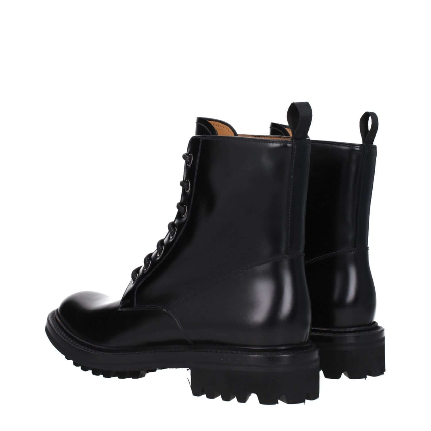 Church's Black Leather Ankle Boots