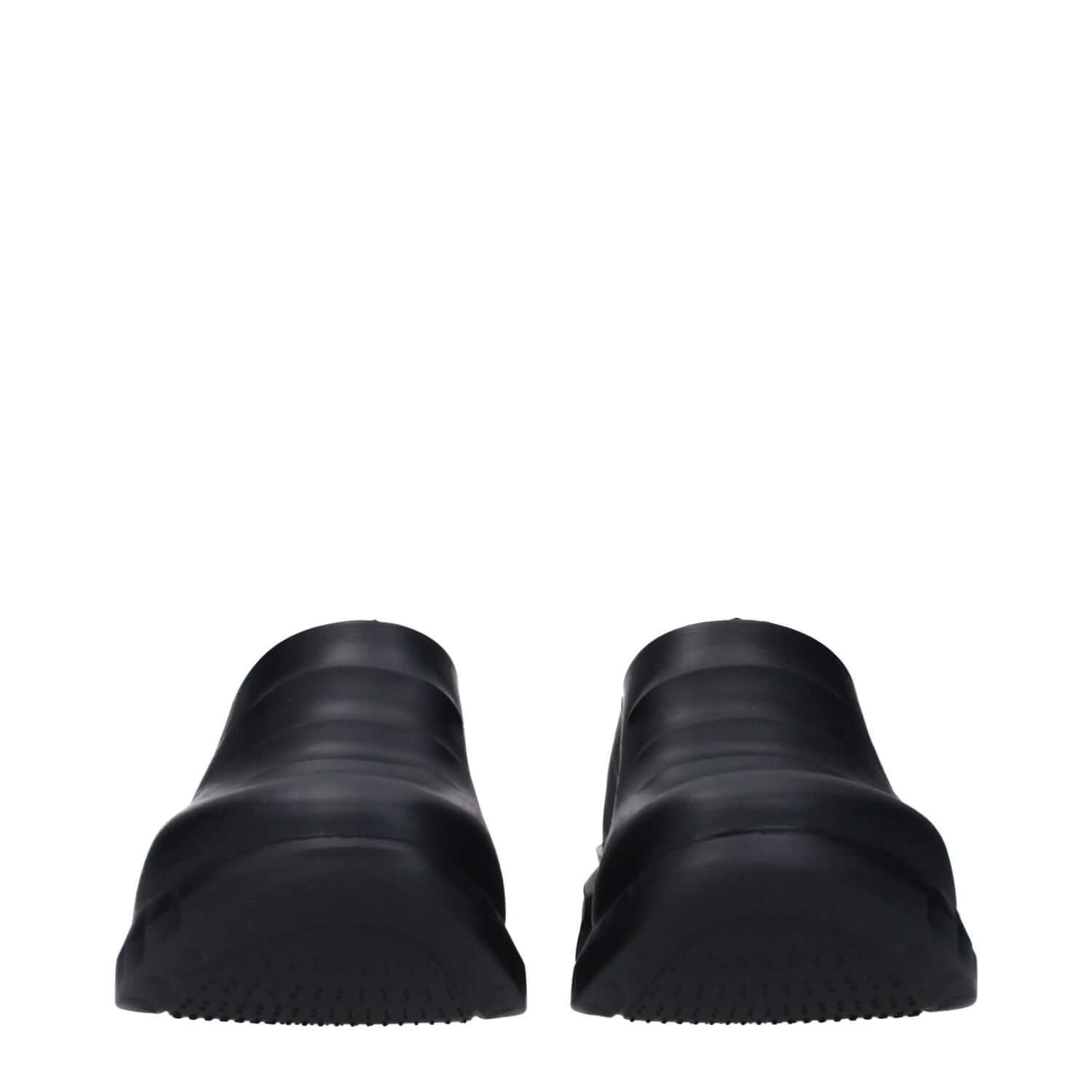 Givenchy Black Cotton Slippers