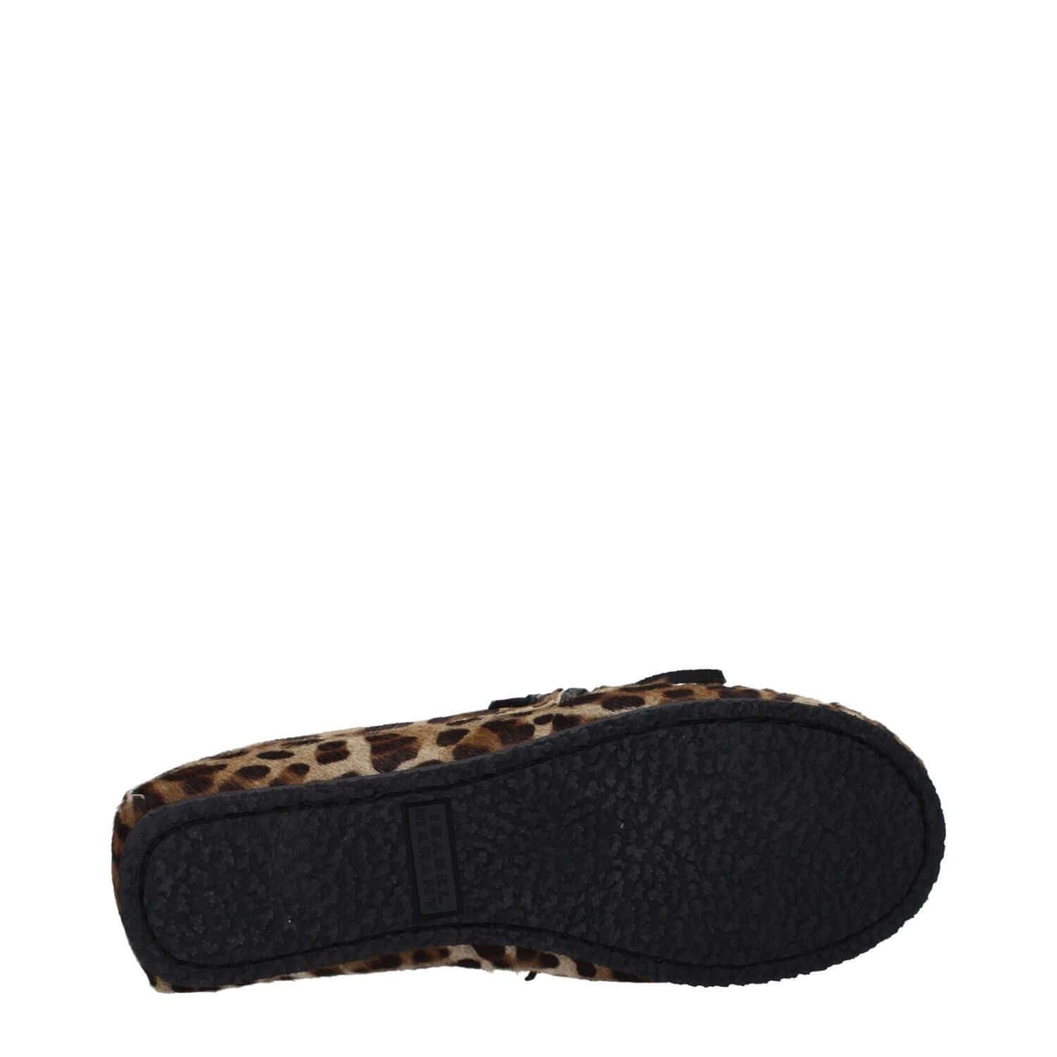 Isabel Marant Brown Horsehair Slip-On Loafers