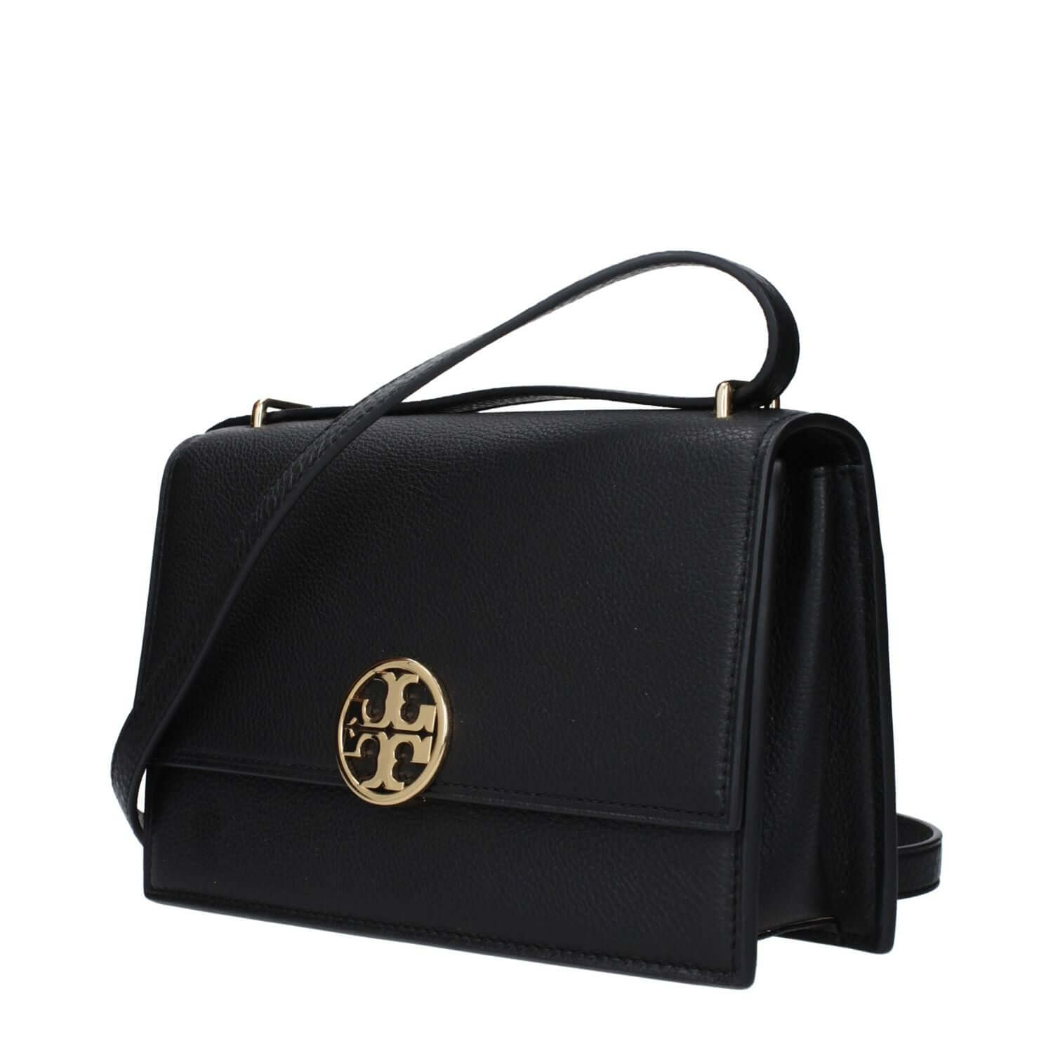 Tory Burch Black Leather Crossbody Bag