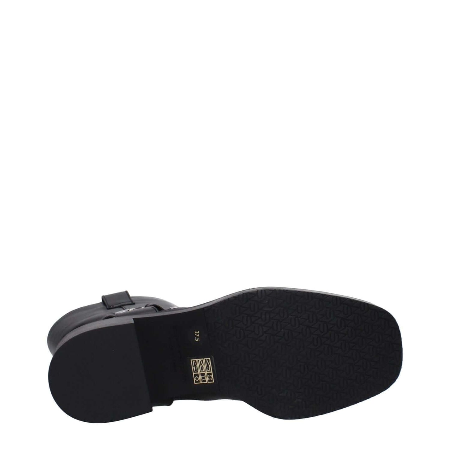 Stuart Weitzman Black Leather Ankle Boots