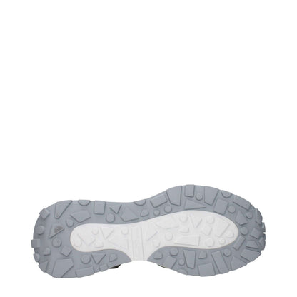 Philippe Model White Fabric Athletic Sneakers