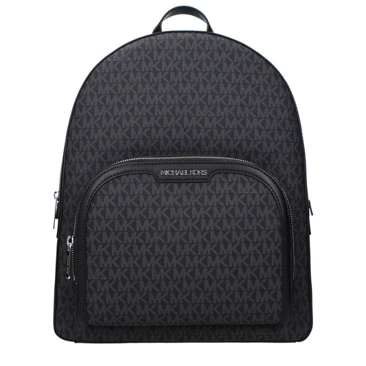 Michael Kors Black Fabric Backpacks MI15159100965129BT