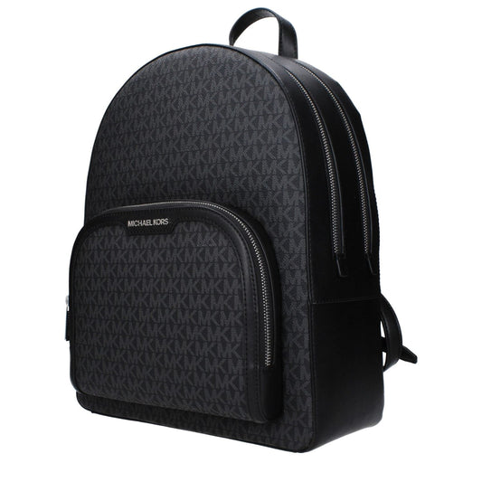 Michael Kors Black Fabric Backpacks MI15159100965129BT