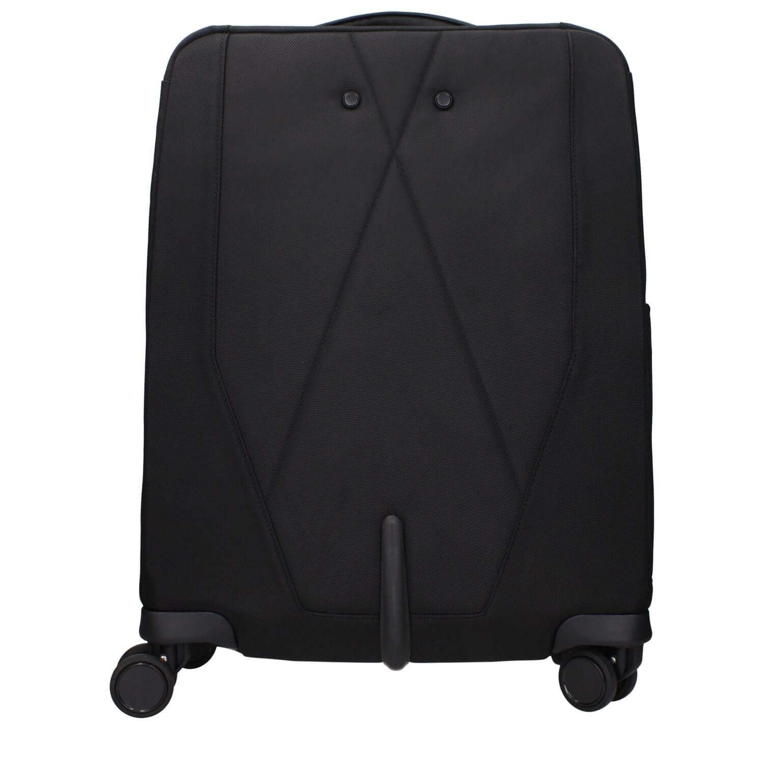 Piquadro Black Fabric Luggage And Travel