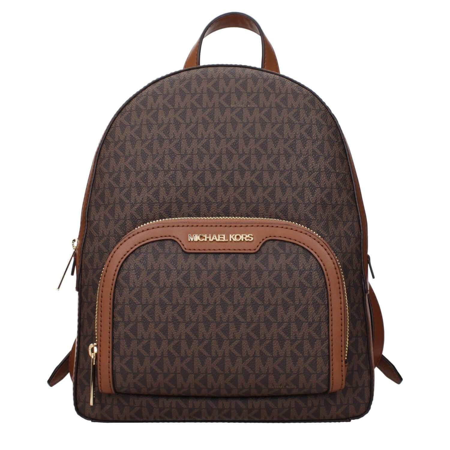 Michael Kors Brown Fabric Backpack