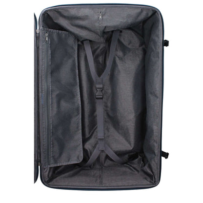 Piquadro Blue Fabric Luggage And Travel