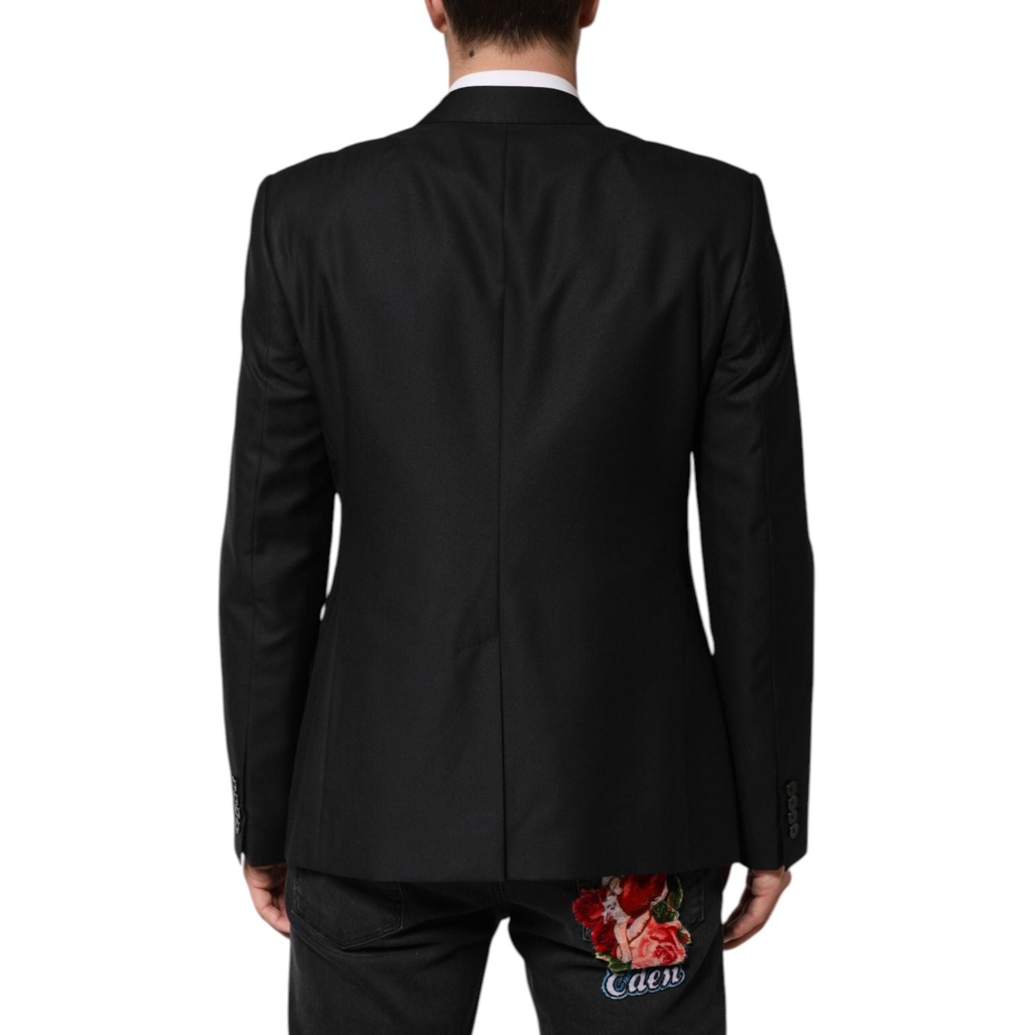 Front view with bag zipped and handles upright.