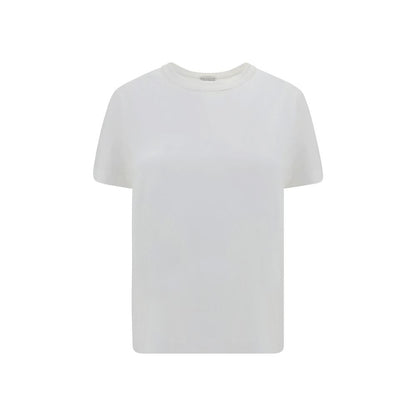 Brunello Cucinelli White Cotton T-Shirt