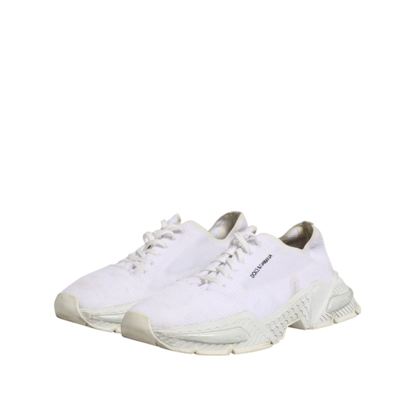 Dolce & Gabbana White Airmaster Low Top Men Sneakers Shoes