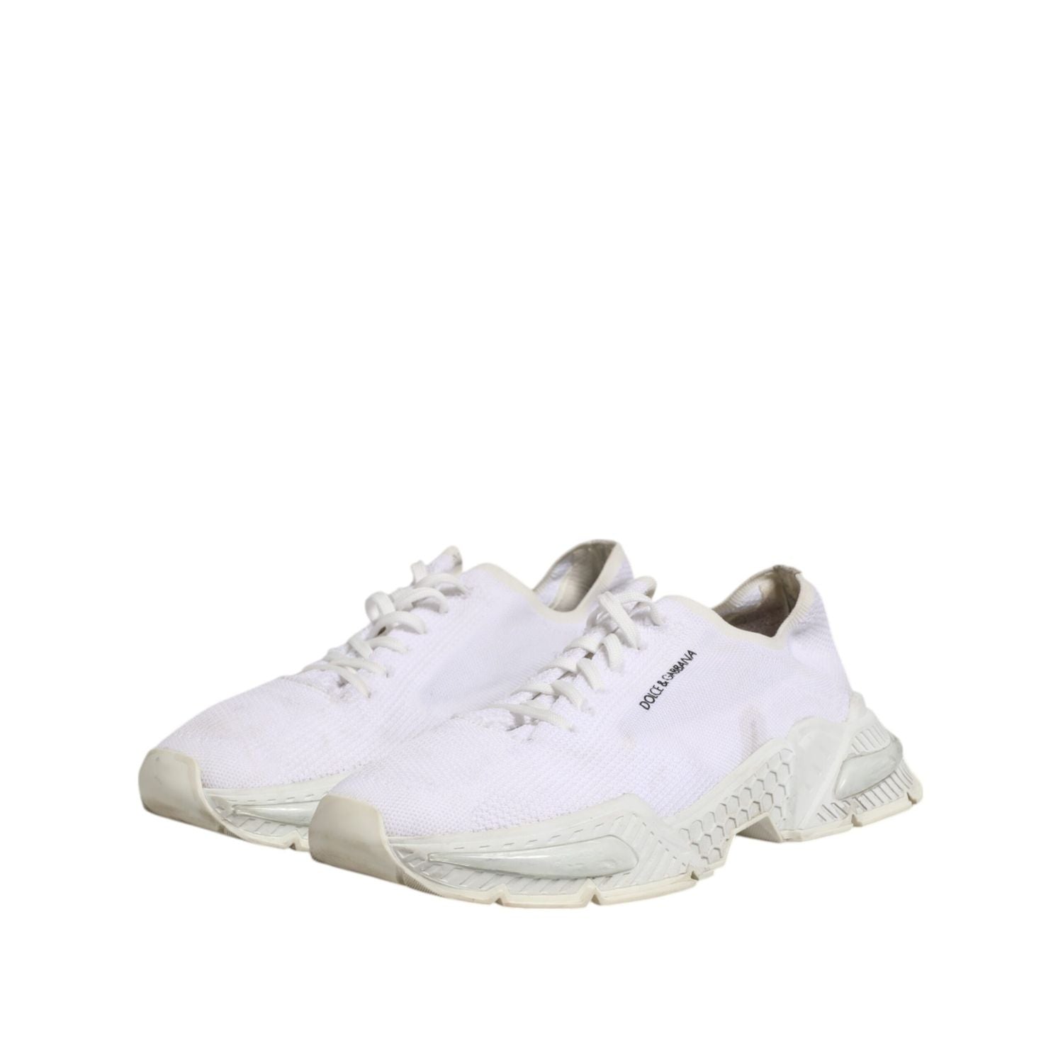Dolce & Gabbana White Airmaster Low Top Men Sneakers Shoes