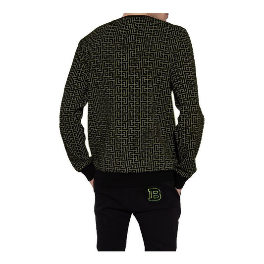 Balmain Green Wool Sweater BA-15805-M