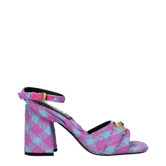 Versace Pink Fabric Platforms VE-15222421782793-EU36/US6