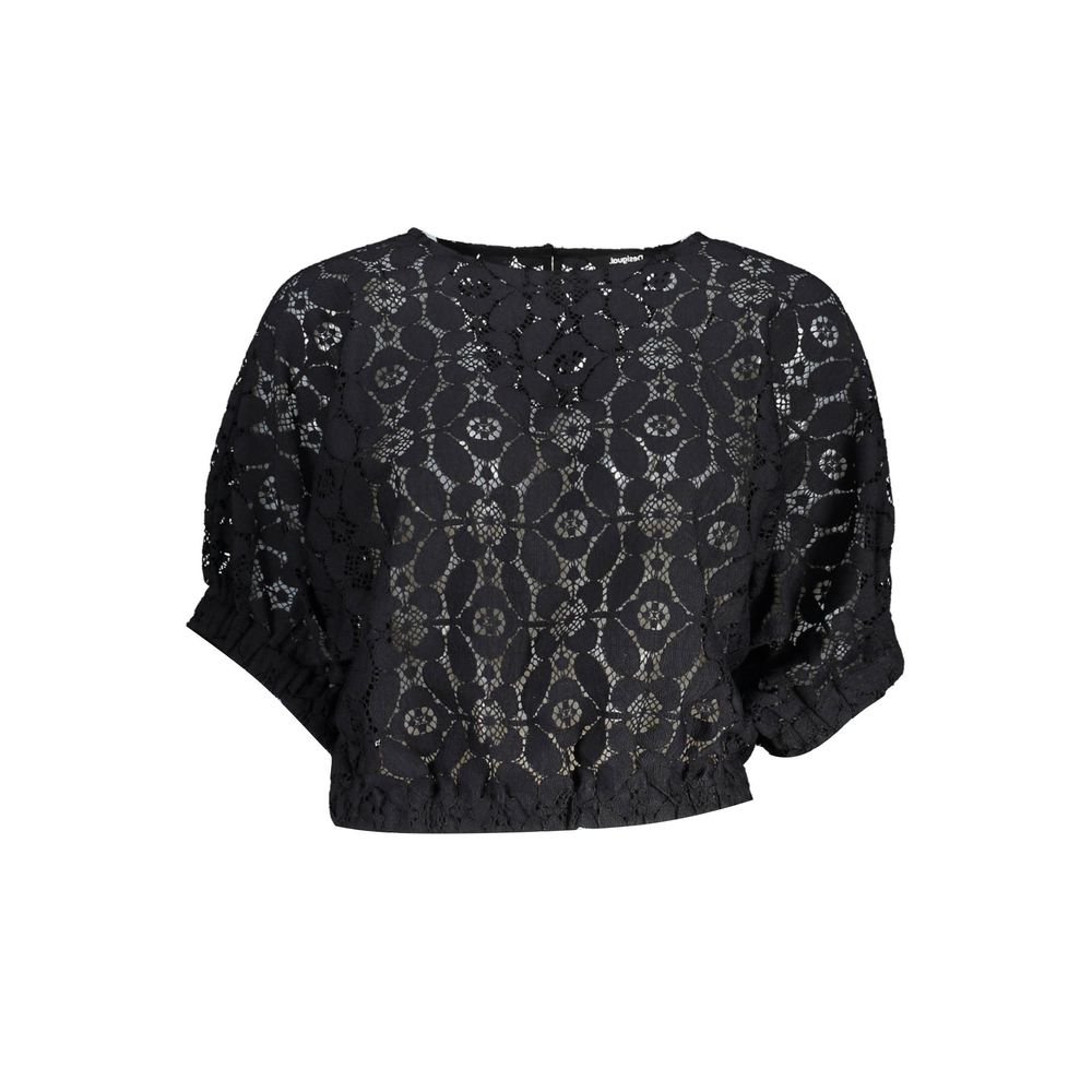 Desigual Black Polyester T-Shirt
