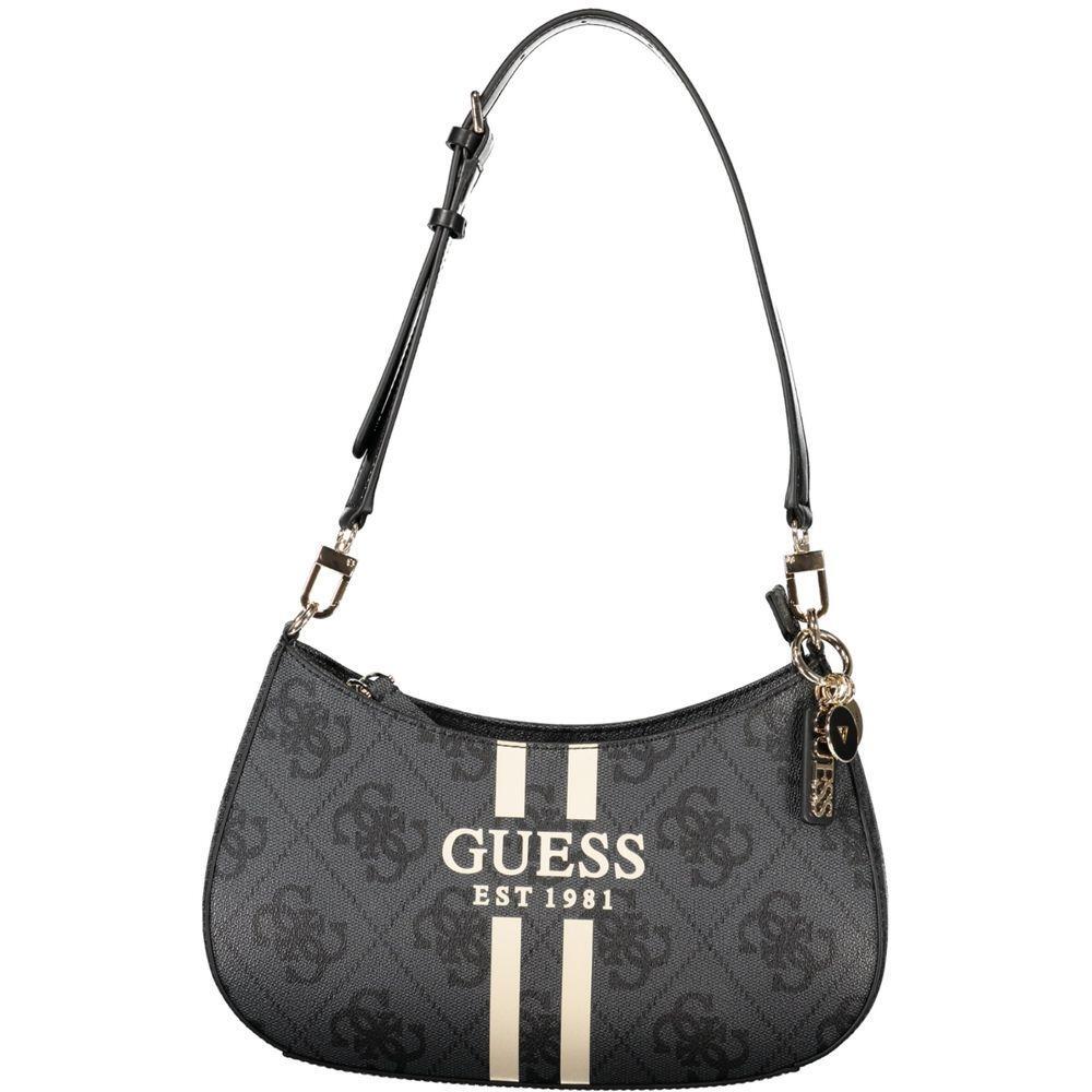 Guess Jeans Black Polyethylene Women Handbag GU-39216