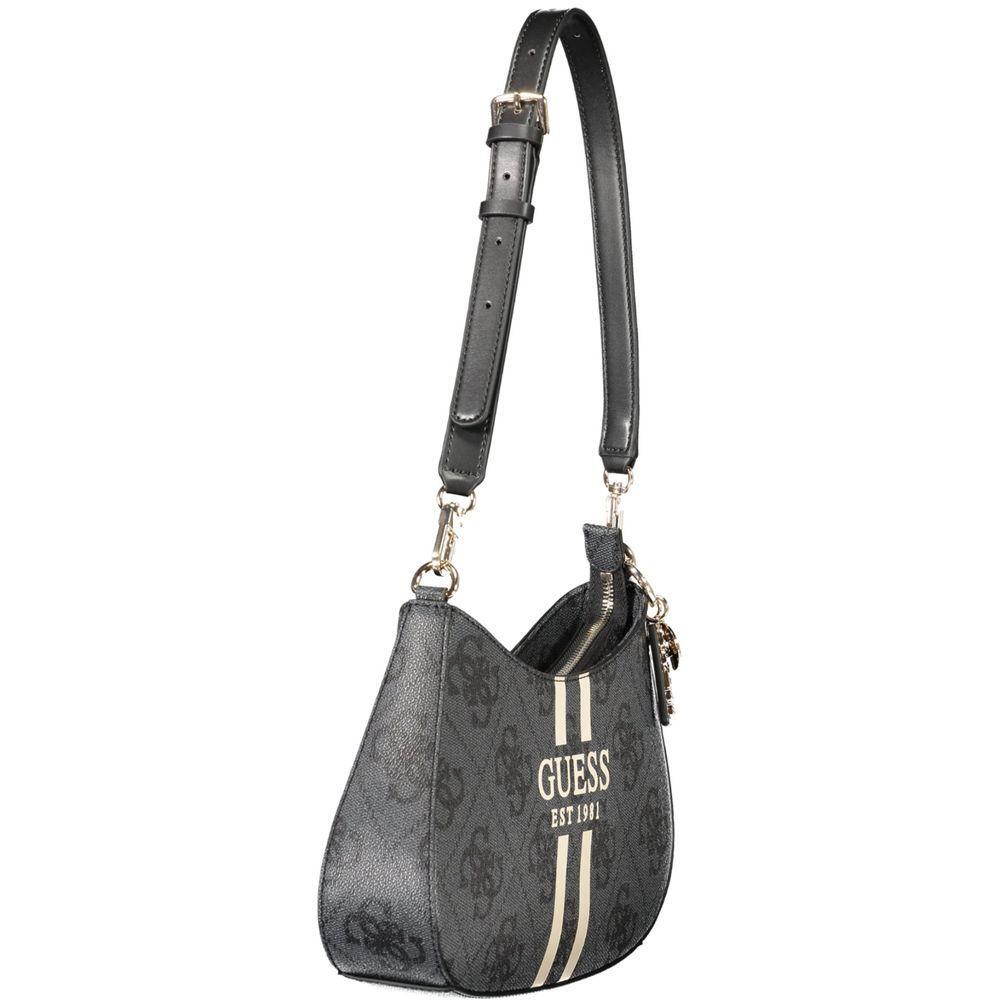 Guess Jeans Black Polyethylene Women Handbag GU-39216