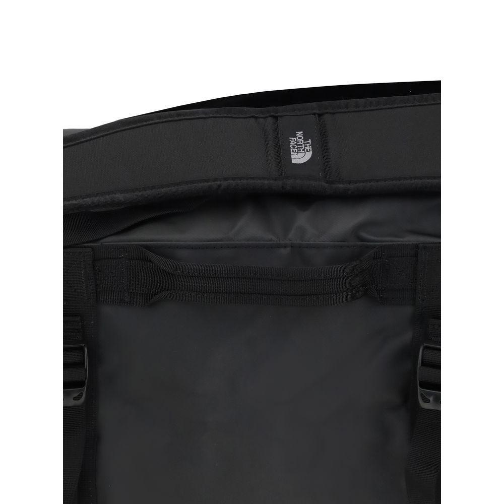 Front view with bag zipped and handles upright.