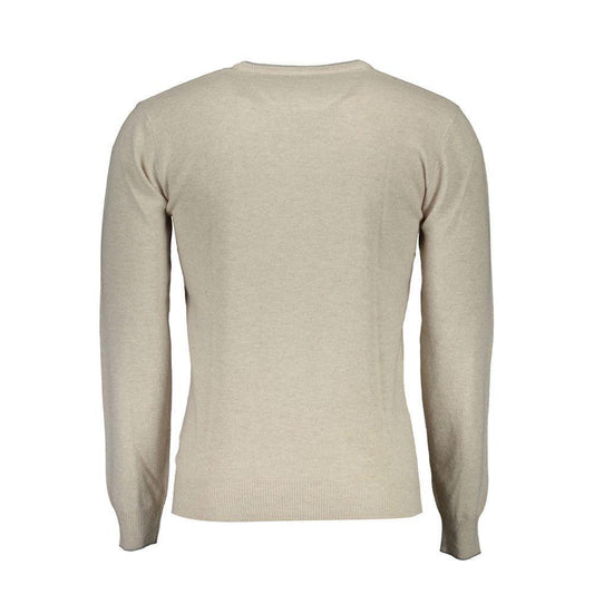 U.S. POLO ASSN. Beige Wool Sweater US-4074-XXL