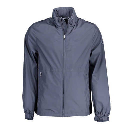 Gant Blue Recycled Polyester Men Jacket