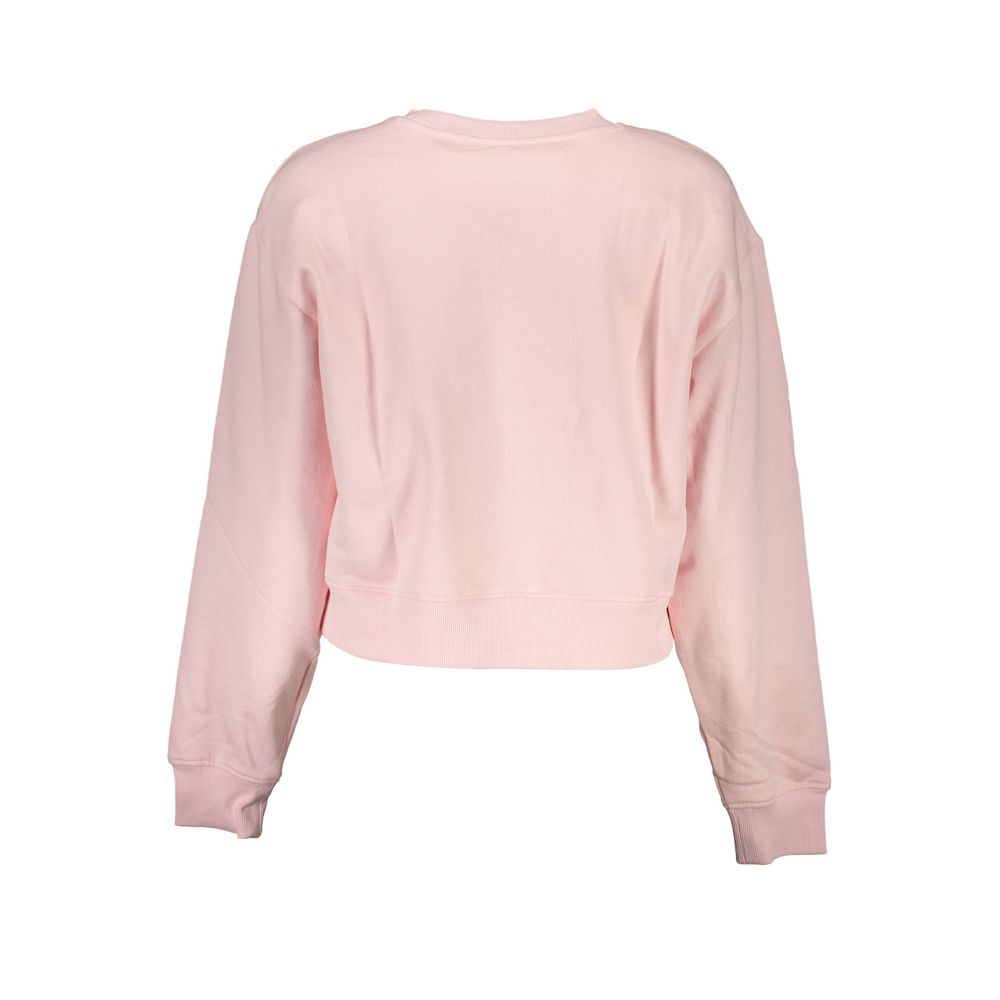 Guess Jeans Pink Cotton Sweatshirt
