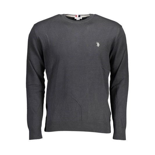 U.S. POLO ASSN. Black Cotton Sweater US-16899-XXL