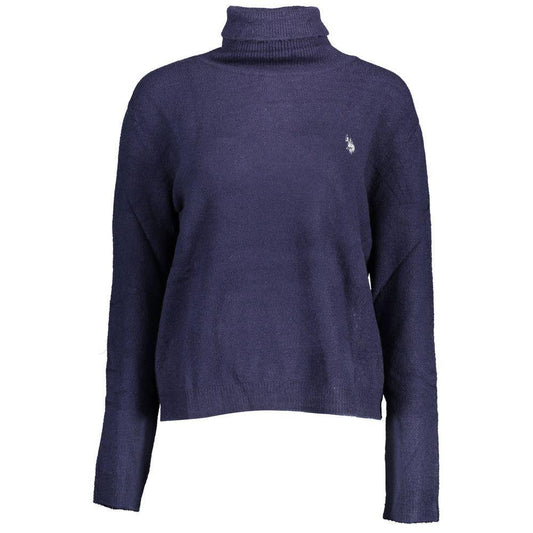 U.S. POLO ASSN. Blue Nylon Sweater US-16954-L