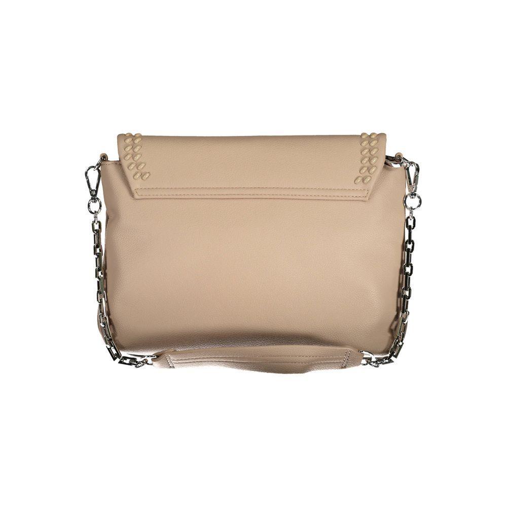 Front view with bag zipped and handles upright.