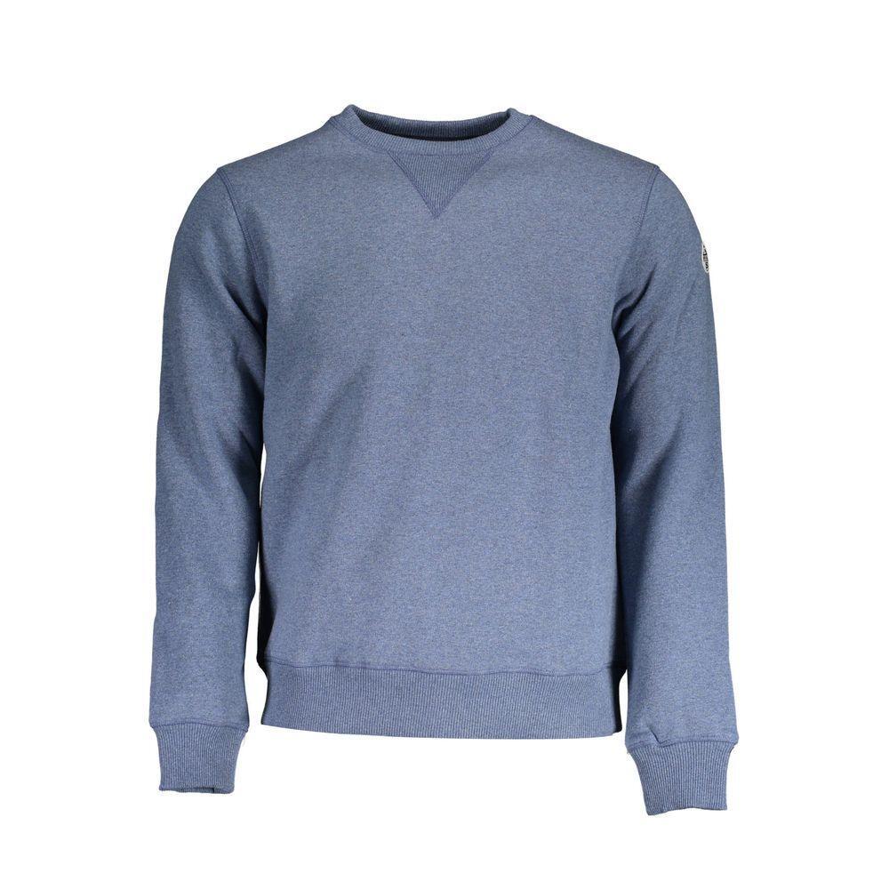 North Sails Blue Cotton Sweater NO-17593-XXL