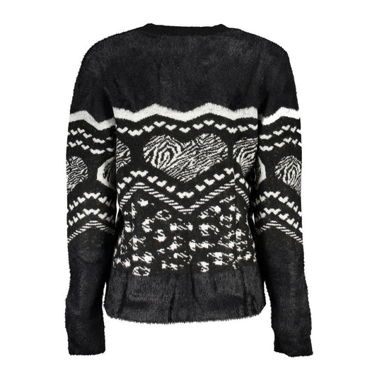 Desigual Black Polyester Sweater DE-24885-M