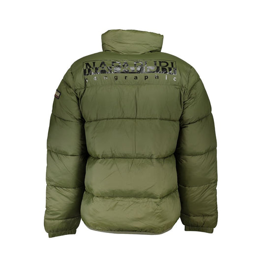 Napapijri Green Polyamide Jacket NA-25094-S