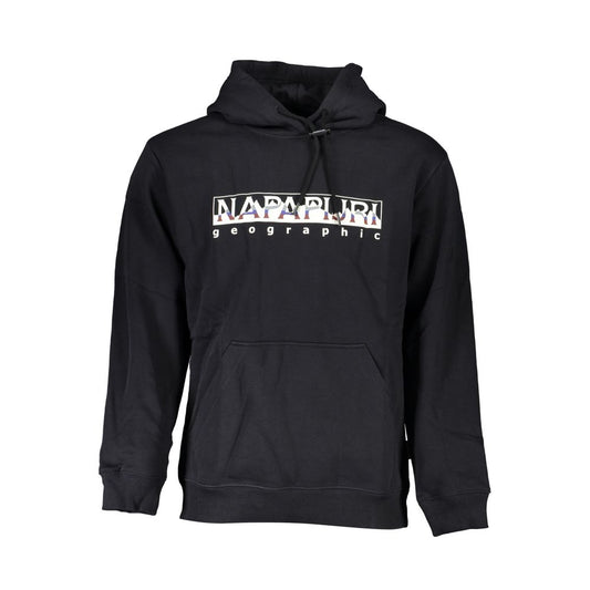 Napapijri Black Cotton Sweater NA-25319-L
