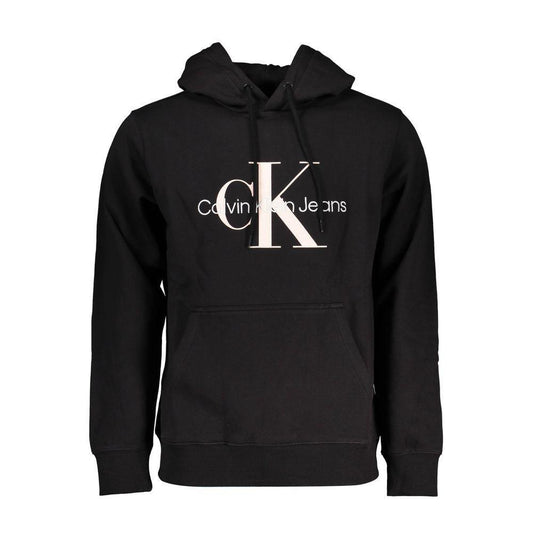 Calvin Klein Black Cotton Sweater CA-26203-XXL