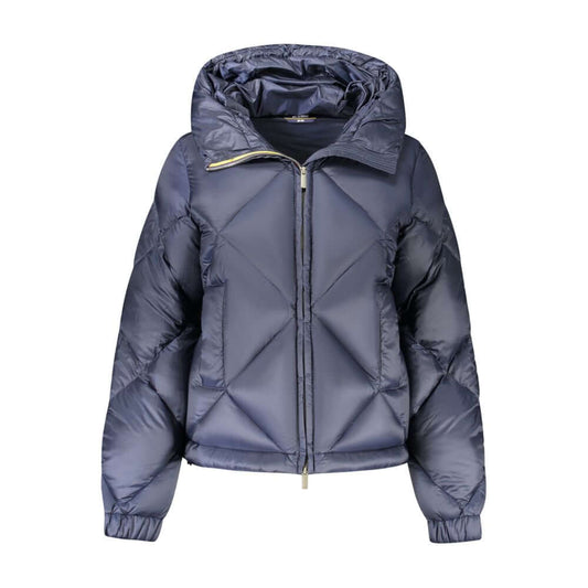 K-WAY Blue Polyester Jackets & Coat