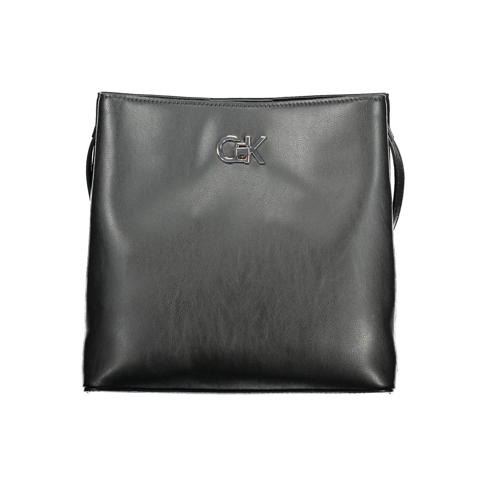 Calvin Klein Black Polyester Handbag