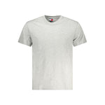 Tommy Hilfiger Gray Cotton Men T-Shirt TO-35361-XXL